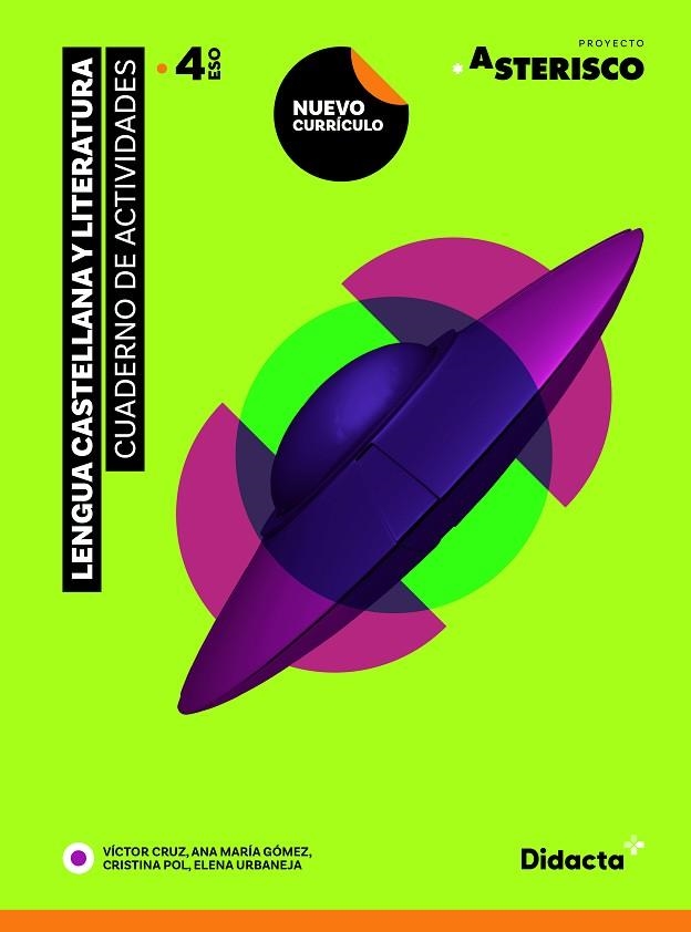 ASTERISCO 4 CUADERNO DE ACTIVIDADES (NUEVA EDICIÓN 2023) | 9788418695995 | VARIOS AUTORES | Llibreria L'Odissea - Libreria Online de Vilafranca del Penedès - Comprar libros