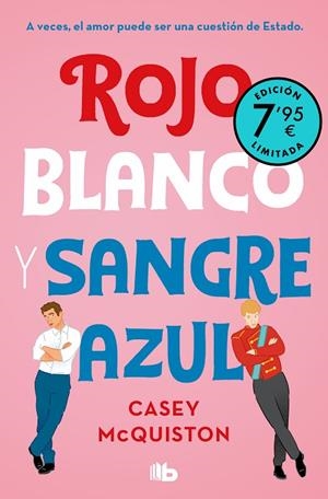 ROJO, BLANCO Y SANGRE AZUL (EDICIÓN LIMITADA A PRECIO ESPECIAL) | 9788413146560 | MCQUISTON, CASEY | Llibreria Online de Vilafranca del Penedès | Comprar llibres en català