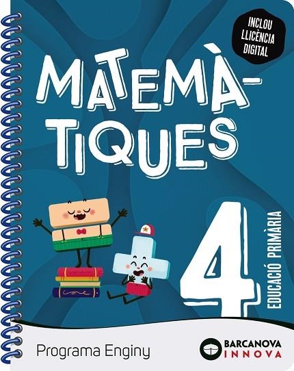 ENGINY 4 MATEMATIQUES | 9788448960728 | ALEGRIA, FRANCESC XAVIER/CABELLO, LUCIA | Llibreria L'Odissea - Libreria Online de Vilafranca del Penedès - Comprar libros