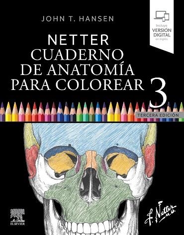 NETTER. CUADERNO DE ANATOMÍA PARA COLOREAR | 9788413823850 | Llibreria L'Odissea - Libreria Online de Vilafranca del Penedès - Comprar libros
