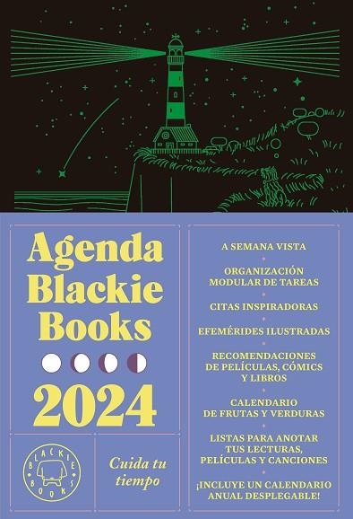 AGENDA BLACKIE BOOKS 2024 | 9788419654359 | Llibreria L'Odissea - Libreria Online de Vilafranca del Penedès - Comprar libros