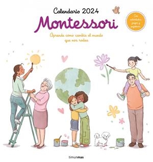 CALENDARIO MONTESSORI 2024 | 9788408276913 | TEBA GODOY, ALICIA | Llibreria Online de Vilafranca del Penedès | Comprar llibres en català