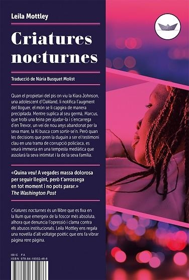 CRIATURES NOCTURNES | 9788419332486 | MOTTLEY, LEILA | Llibreria L'Odissea - Libreria Online de Vilafranca del Penedès - Comprar libros