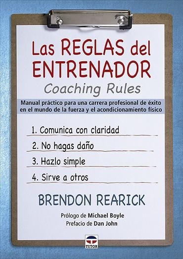 LAS REGLAS DEL ENTRENADOR. COACHING RULES | 9788418655050 | REARICK, BRENDON | Llibreria L'Odissea - Libreria Online de Vilafranca del Penedès - Comprar libros