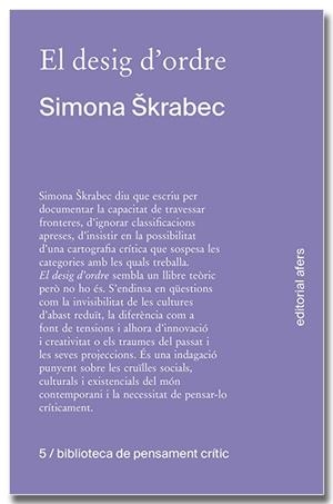 EL DESIG D'ORDRE | 9788418618604 | SKRABEC, SIMONA | Llibreria L'Odissea - Libreria Online de Vilafranca del Penedès - Comprar libros