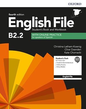 ENGLISH FILE 4TH EDITION B2.2. STUDENT'S BOOK AND WORKBOOK WITHOUT KEY PACK | 9780194039437 | VARIOS AUTORES | Llibreria L'Odissea - Libreria Online de Vilafranca del Penedès - Comprar libros