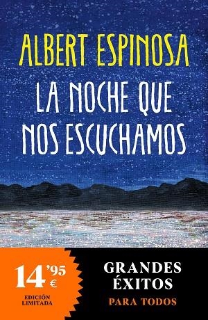 LA NOCHE QUE NOS ESCUCHAMOS | 9788466370820 | ESPINOSA, ALBERT | Llibreria L'Odissea - Libreria Online de Vilafranca del Penedès - Comprar libros