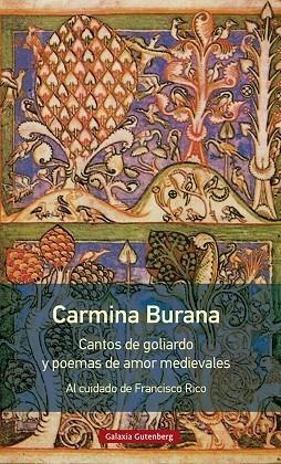 CARMINA BURANA- RÚSTICA | 9788419738578 | RICO, FRANCISCO (ED.) | Llibreria L'Odissea - Libreria Online de Vilafranca del Penedès - Comprar libros