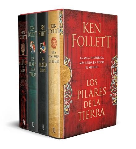 ESTUCHE SAGA LOS PILARES DE LA TIERRA | 9788466372732 | FOLLETT, KEN | Llibreria L'Odissea - Libreria Online de Vilafranca del Penedès - Comprar libros
