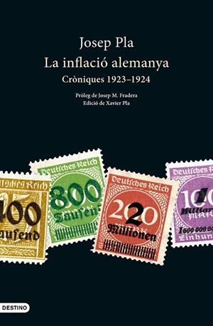 LA INFLACIÓ ALEMANYA | 9788419734044 | PLA, JOSEP | Llibreria Online de Vilafranca del Penedès | Comprar llibres en català