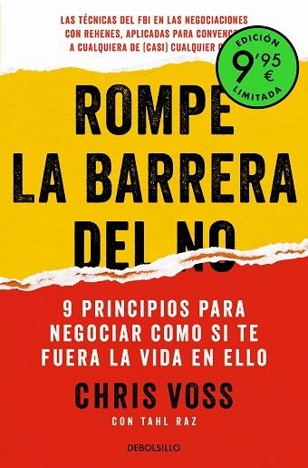 ROMPE LA BARRERA DEL NO | 9788466363907 | VOSS, CHRIS | Llibreria L'Odissea - Libreria Online de Vilafranca del Penedès - Comprar libros