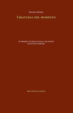 CRIATURAS DEL MOMENTO | 9788419633583 | ESPEJO, RAFAEL | Llibreria Online de Vilafranca del Penedès | Comprar llibres en català