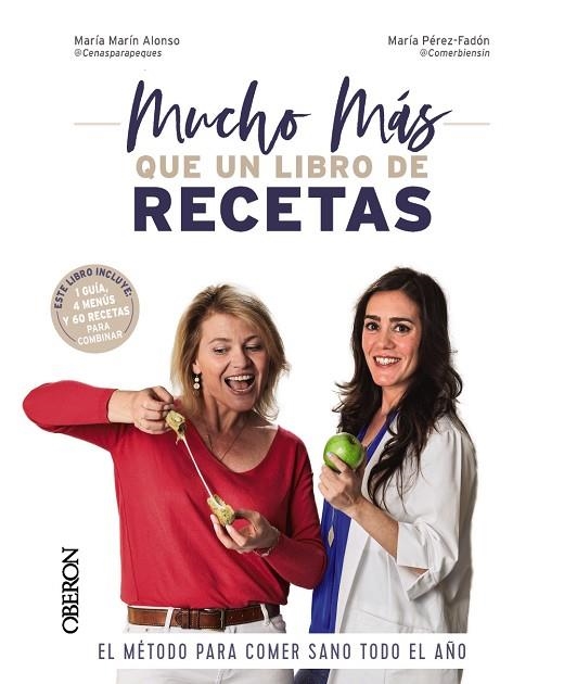 MUCHO MÁS QUE UN LIBRO DE RECETAS | 9788441548732 | MARÍN ALONSO, MARÍA/PERÉZ-FADÓN LLAMAZARES, MARÍA | Llibreria L'Odissea - Libreria Online de Vilafranca del Penedès - Comprar libros