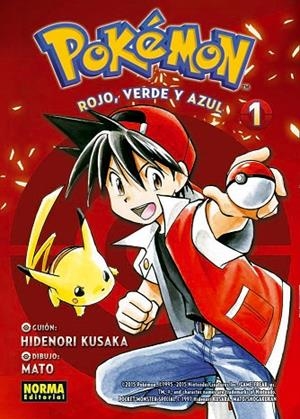 POKEMON 1 ROJO VERDE Y AZUL 1 | 9788467964974 | KUSAKA, HIDENORI/YAMAMOTO, SATOSHI | Llibreria Online de Vilafranca del Penedès | Comprar llibres en català