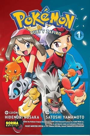 POKEMON 9 ORO RUBÍ Y ZAFIRO 1 | 9788467965025 | KUSAKA, HIDENORI/YAMAMOTO, SATOSHI | Llibreria Online de Vilafranca del Penedès | Comprar llibres en català