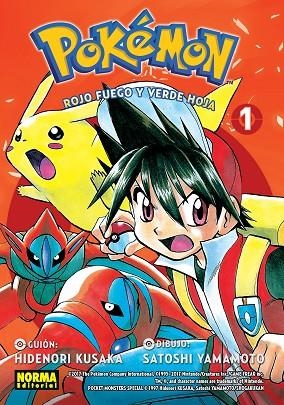 POKEMON 13 ROJO FUEGO Y VERDE HOJA 1 | 9788467965032 | KUSAKA, HIDENORI/YAMAMOTO, SATOSHI | Llibreria Online de Vilafranca del Penedès | Comprar llibres en català