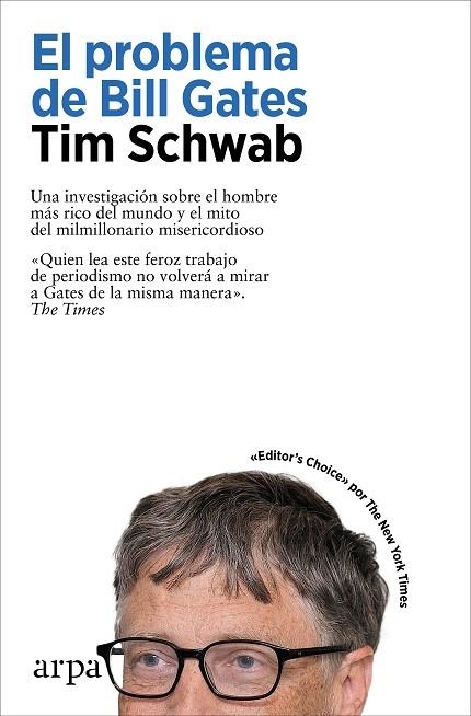 EL PROBLEMA DE BILL GATES | 9788419558411 | SCHWAB, TIM | Llibreria L'Odissea - Libreria Online de Vilafranca del Penedès - Comprar libros