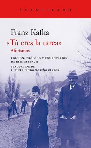 TÚ ERES LA TAREA | 9788419036858 | KAFKA, FRANZ | Llibreria L'Odissea - Libreria Online de Vilafranca del Penedès - Comprar libros