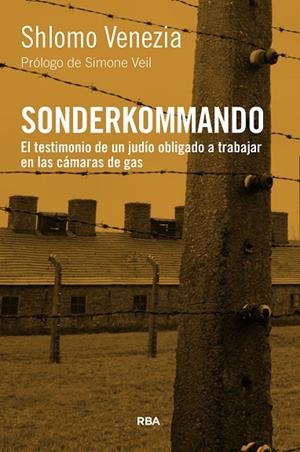 SONDERKOMMANDO | 9788411322911 | VENEZIA, SHLOMO | Llibreria Online de Vilafranca del Penedès | Comprar llibres en català