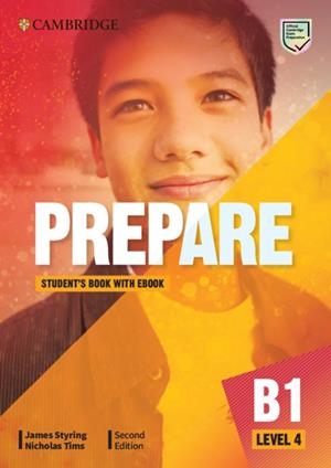PREPARE LEVEL 4 STUDENT'S BOOK WITH EBOOK | 9781009022958 | STYRING, JAMES/TIMS, NICHOLAS | Llibreria Online de Vilafranca del Penedès | Comprar llibres en català