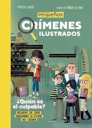 PEQUEÑOS CRÍMENES ILUSTRADOS | 9788419746306 | GARCÍA, MODESTO/DE PEDRO, PATRICIA | Llibreria L'Odissea - Libreria Online de Vilafranca del Penedès - Comprar libros