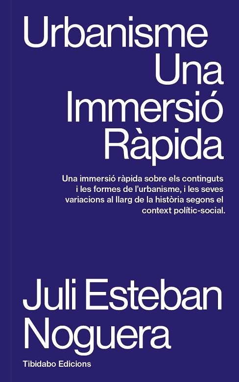 URBANISME | 9788410013070 | ESTEBAN NOGUERA, JULI | Llibreria L'Odissea - Libreria Online de Vilafranca del Penedès - Comprar libros