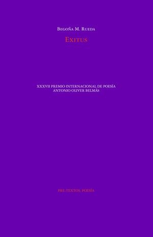 EXITUS | 9788419633880 | RUEDA, BEGOÑA M. | Llibreria Online de Vilafranca del Penedès | Comprar llibres en català