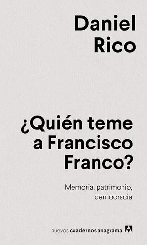 QUIÉN TEME A FRANCISCO FRANCO ? | 9788433924100 | RICO CAMPS, DANIEL | Llibreria Online de Vilafranca del Penedès | Comprar llibres en català