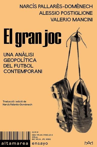 EL GRAN JOC | 9788419583635 | PALLARÈS-DOMÈNECH, NARCÍS/POSTIGLIONE, ALESSIO/MANCINI, VALERIO | Llibreria L'Odissea - Libreria Online de Vilafranca del Penedès - Comprar libros