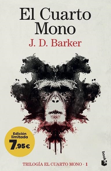 EL CUARTO MONO ( TRILOGÍA EL CUARTO MONO 1 ) | 9788423365357 | BARKER, J. D. | Llibreria L'Odissea - Libreria Online de Vilafranca del Penedès - Comprar libros