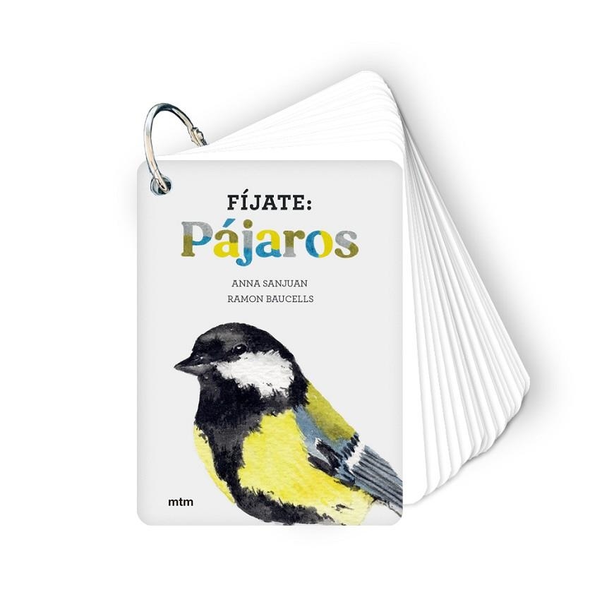 FÍJATE PÁJAROS | 9788417165819 | SANJUAN, ANNA/BAUCELLS, RAMON | Llibreria Online de Vilafranca del Penedès | Comprar llibres en català