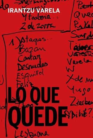 LO QUE QUEDE | 9788419323231 | VARELA, IRANTZU | Llibreria Online de Vilafranca del Penedès | Comprar llibres en català