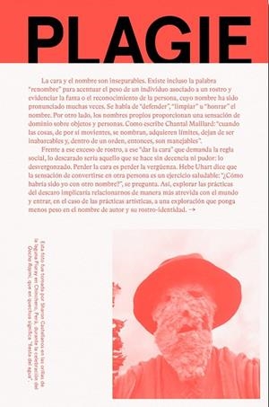 PLAGIE COPIE MANIPULE ROBE REESCRIBA ESTE LIBRO | 9788409604852 | MATA, VALERIA | Llibreria Online de Vilafranca del Penedès | Comprar llibres en català