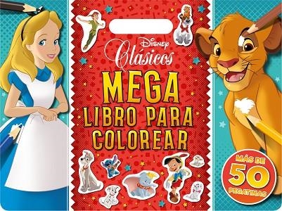 CLÁSICOS DISNEY MEGALIBRO PARA COLOREAR | 9788419547163 | DISNEY | Llibreria L'Odissea - Libreria Online de Vilafranca del Penedès - Comprar libros