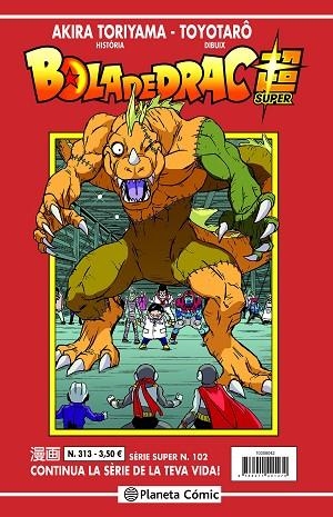 BOLA DE DRAC SÈRIE VERMELLA 313 | 9788411401494 | TORIYAMA, AKIRA | Llibreria L'Odissea - Libreria Online de Vilafranca del Penedès - Comprar libros