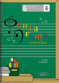 PENTAGRAMA ESCOLAR MÚSICA 6 CAT | 9788480209274 | AMAT, CARME/CASANOVA, ANNA | Llibreria L'Odissea - Libreria Online de Vilafranca del Penedès - Comprar libros