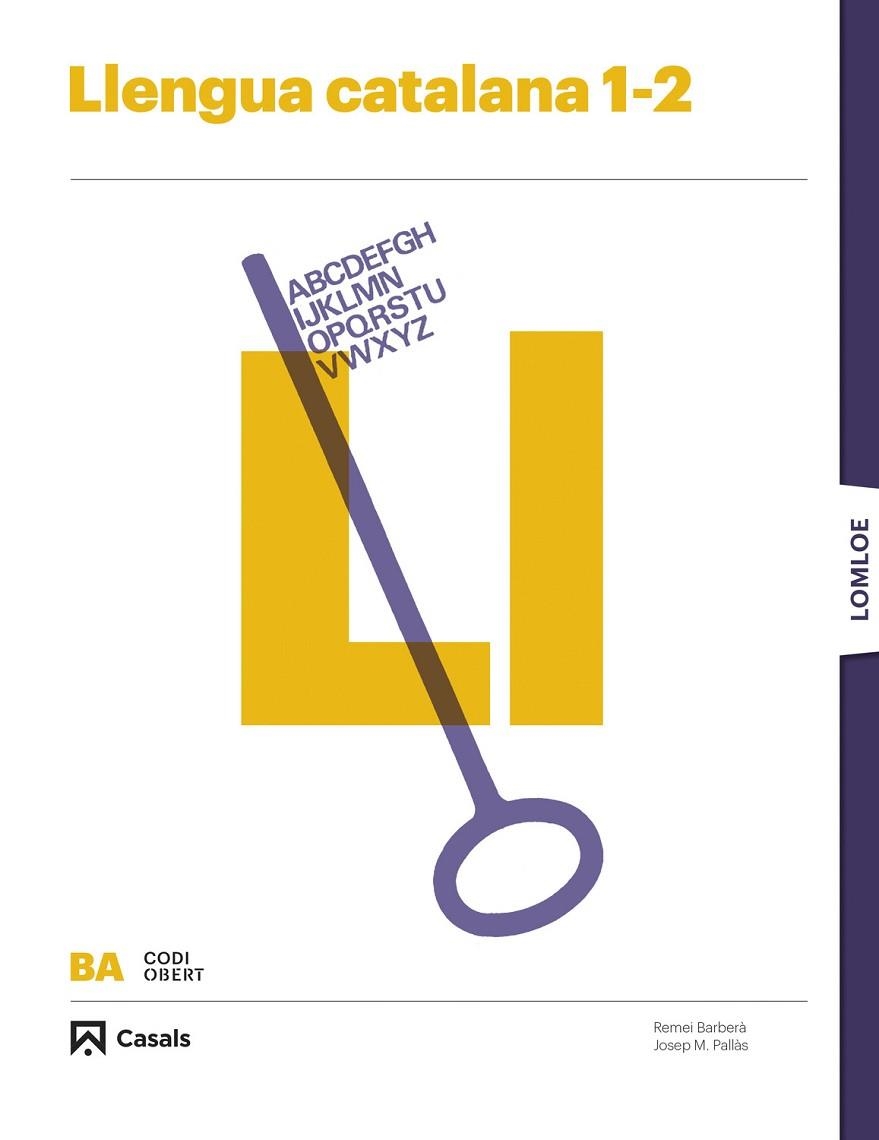 LLENGUA CATALANA 1-2 BA | 9788421878620 | PALLÀS GUASCH, JOSEP MARIA/BARBERÀ, REMEI | Llibreria L'Odissea - Libreria Online de Vilafranca del Penedès - Comprar libros