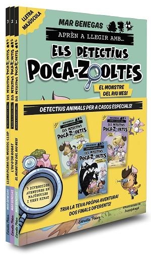 PACK APRÈN A LLEGIR AMB ELS DETECTIUS POCA-ZOOLTES ! 1-3 ( EN LLETRA MAJÚSCULA ) | 9788413897998 | BENEGAS, MAR | Llibreria L'Odissea - Libreria Online de Vilafranca del Penedès - Comprar libros
