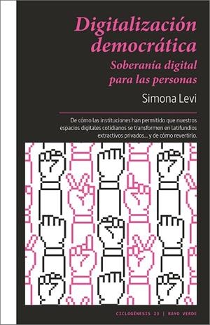 DIGITALIZACIÓN DEMOCRÁTICA | 9788419206121 | LEVI, SIMONA | Llibreria L'Odissea - Libreria Online de Vilafranca del Penedès - Comprar libros