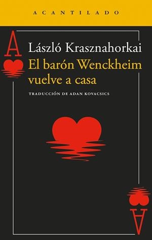 EL BARÓN WENCKHEIM VUELVE A CASA | 9788419958204 | KRASZNAHORKAI, LÁSZLÓ | Llibreria L'Odissea - Libreria Online de Vilafranca del Penedès - Comprar libros