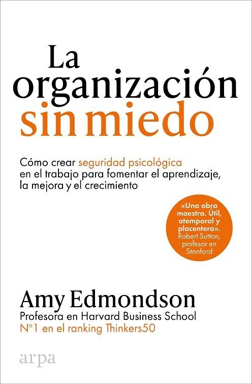 LA ORGANIZACIÓN SIN MIEDO | 9788410313187 | EDMONDSON, AMY | Llibreria Online de Vilafranca del Penedès | Comprar llibres en català