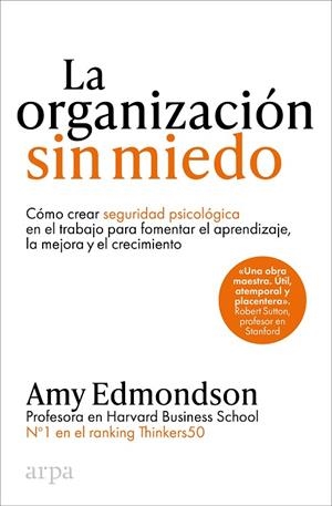 LA ORGANIZACIÓN SIN MIEDO | 9788410313187 | EDMONDSON, AMY | Llibreria Online de Vilafranca del Penedès | Comprar llibres en català