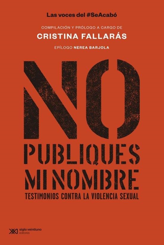 NO PUBLIQUES MI NOMBRE | 9788432321320 | FALLARAS, CRISTINA | Llibreria L'Odissea - Libreria Online de Vilafranca del Penedès - Comprar libros
