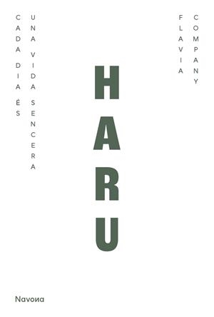 HARU ( CAT ) | 9788410180185 | COMPANY, FLAVIA | Llibreria L'Odissea - Libreria Online de Vilafranca del Penedès - Comprar libros