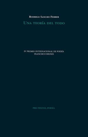 UNA TEORÍA DEL TODO | 9788410309241 | SANCHO FERRER, RODRIGO | Llibreria L'Odissea - Libreria Online de Vilafranca del Penedès - Comprar libros