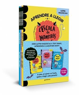 APRENDRE A LLEGIR A L'ESCOLA DE MONSTRES - PACK AMB ELS LLIBRES 4, 5 I 6 | 9788410298675 | RIPPIN, SALLY | Llibreria L'Odissea - Libreria Online de Vilafranca del Penedès - Comprar libros
