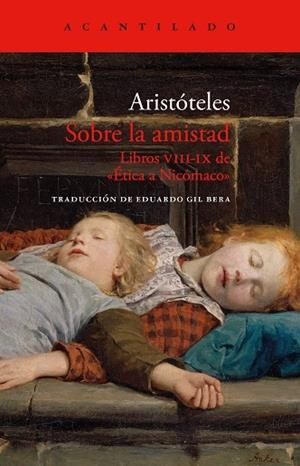 SOBRE LA AMISTAD | 9788419958457 | ARISTÓTELES | Llibreria L'Odissea - Libreria Online de Vilafranca del Penedès - Comprar libros