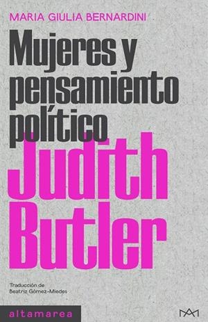 JUDITH BUTLER | 9788418481819 | BERNARDINI, MARIA GIULIA | Llibreria Online de Vilafranca del Penedès | Comprar llibres en català