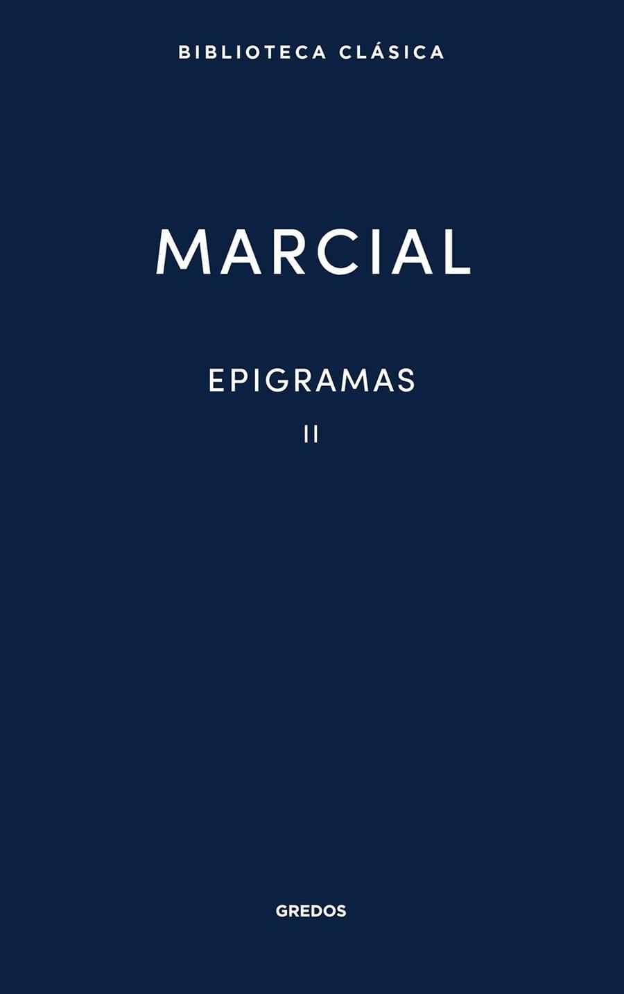 EPIGRAMAS II | 9788424941277 | MARCIAL | Llibreria Online de Vilafranca del Penedès | Comprar llibres en català