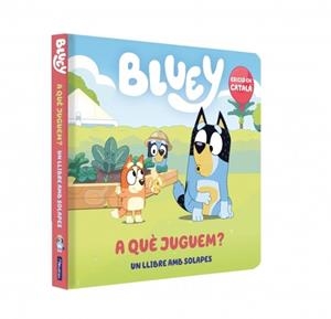 BLUEY LLIBRE DE CARTRÓ AMB SOLAPES  A QUÈ JUGUEM? | 9788448870096 | BLUEY | Llibreria L'Odissea - Libreria Online de Vilafranca del Penedès - Comprar libros
